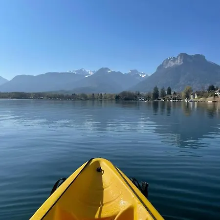 Chalet Annecy 200M Lac, Plage & Montagnes Exterior photo